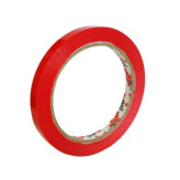 TAŚMA CZERWONA PVC 9X66 DO WORECZKÓW ZAKLEJAREK TAŚMA DO ZAKLEJENIA 9MM