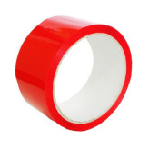 TAŚMA KLEJĄCA 48x50 CZERWONA PAKOWA TAŚMA AKRYLOWA KOLOROWA  /ZGRZEWKA-6 SZTUK/