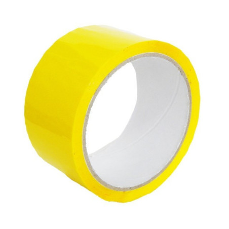 TAŚMA KLEJĄCA 48x50 ŻÓŁTA PAKOWA AKRYLOWA KOLOROWA /ZGRZEWKA-6 SZTUK/