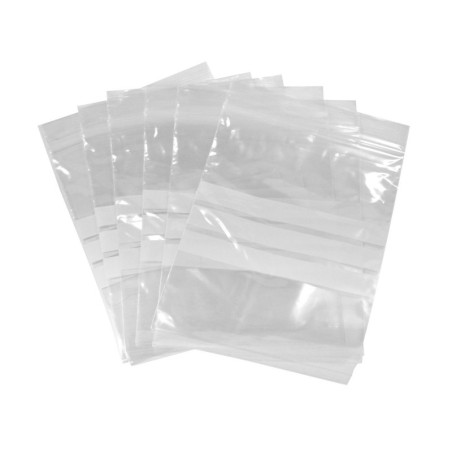 Torebki strunowe z polem do opisu 12x18(100 szt.)