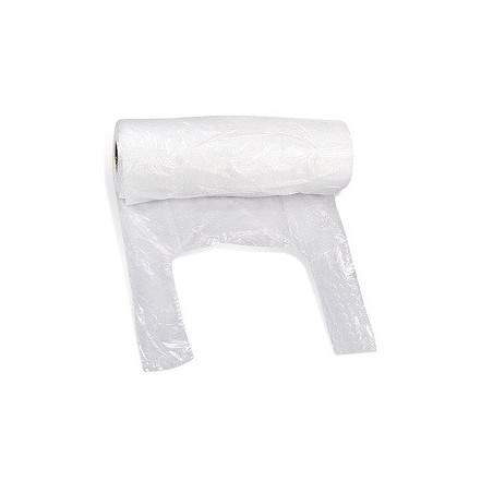 10 x REKLAMÓWKI 22x5x45 CM NA ROLCE STRONG HDPE ZRYWKI SIATKI WORKI TORBY 220x50x450 MM