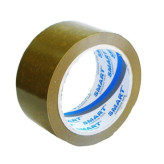 TAŚMA KLEJĄCA 48x60 KAUCZUKOWA PAKOWA SMART KAUCZUK SM02 BRĄZOWA SOLVENT  /ZGRZEWKA-6 SZTUK/