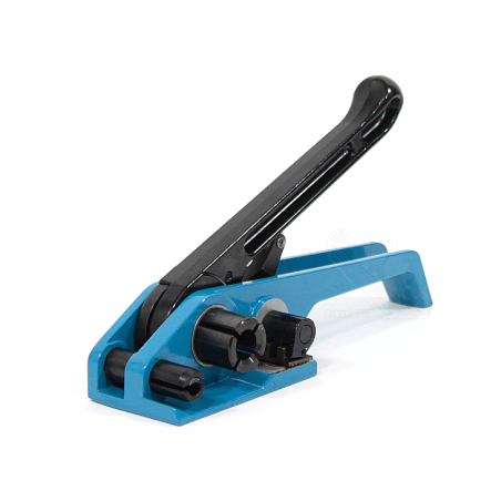 ZESTAW :TAŚMA SPINAJĄCA PP 19x09x1200 POLIPROPYLENOWA /1 ROLKA/ + ZAPINKI DRUCIANE 19/1000 SZT/ + NAPINACZ