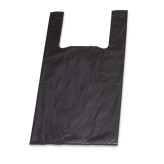 REKLAMÓWKI 25x5x45 CM LDPE ZRYWKI GRUBE TORBY FOLIOWE CZARNE 250x450 MM /50 SZT/