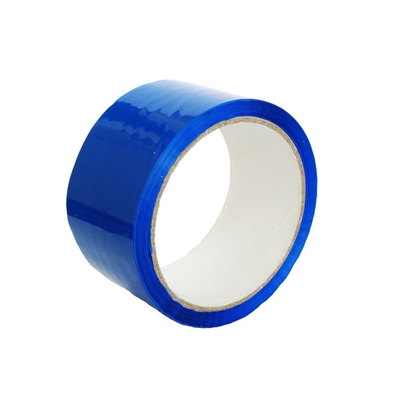 TAŚMA KLEJOWA 48x50 NIEBIESKA PAKOWA AKRYLOWA KOLOROWA  /KARTON-36 SZTUK/