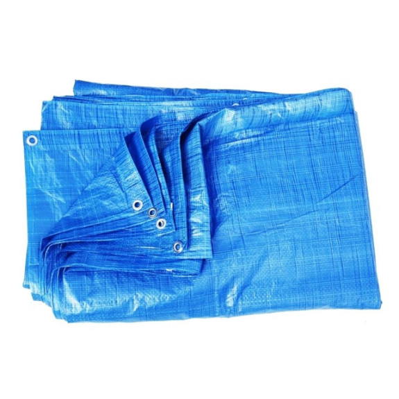 PLANDEKA BUDOWLANA 10x12 NIEBIESKA