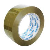 TAŚMA KLEJĄCA 48x132 TAŚMA PAKOWA KAUCZUKOWA SMART SOLVENT KAUCZUK BRĄZOWA / 1 ROLKA /
