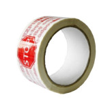 TAŚMA KLEJĄCA 48X40 Z NADRUKIEM TAŚMA OSTRZEGAWCZA TAŚMA BEZPIECZEŃSTWA STOP  / 216 ROLEK /